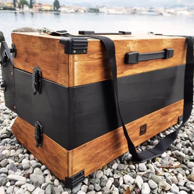 15U 126 hp (84, 104 hp or other) Eurorack Portable case powered, modular synthesizer patched reseal image 4