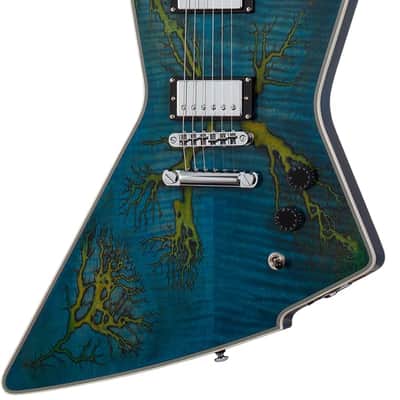 ギター SCHECTER L-LP-24-CTM/E Mercedes Blue SCHECTER L-LP24-CTM E Mercedes Blue [SN S2404172] [07/14] | Reverb