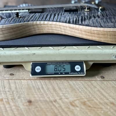 PRS Wood Library McCarty 594 Flamed Maple 10 Top, Swamp Ash Back, Stained Flamed Maple Neck, Bound Ebony FB - Satin Charcoal 418878 image 18