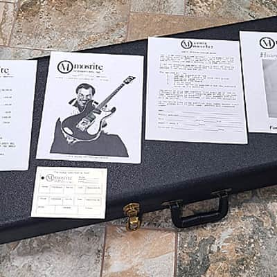 Mosrite V88 1988 autographed by Semie Moseley image 9