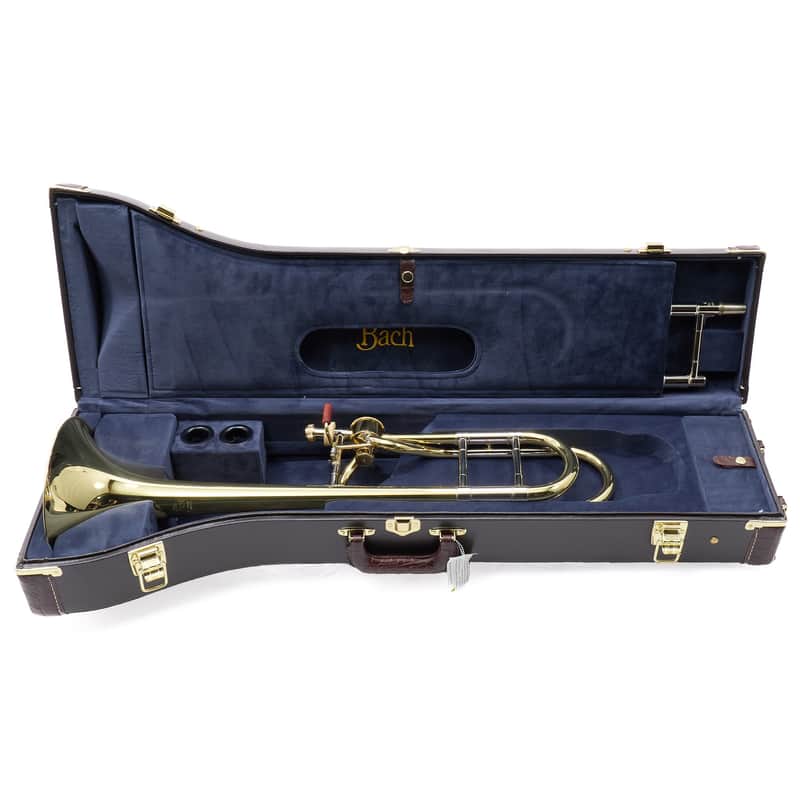 Bach Model 42A Stradivarius Trombone with Hagmann Valve SN 216835 EXCELLENT image 1