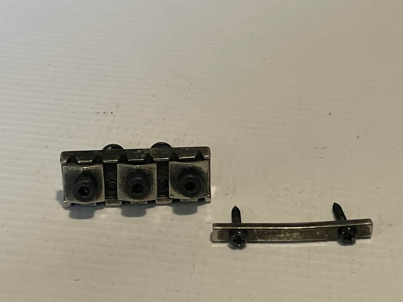 2000's Korean Ibanez RG & S Series Cosmo Black Locking Nut & Retainer Bar image 1
