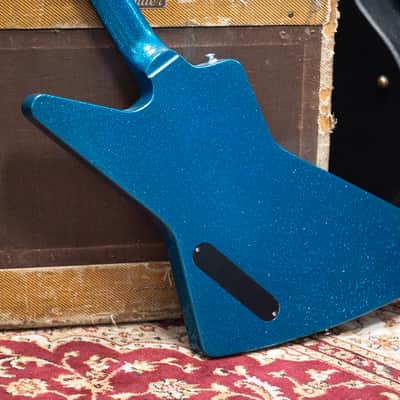 2024 Epiphone Glam Series Explorer - in Brunswick Blue Sparkle image 4