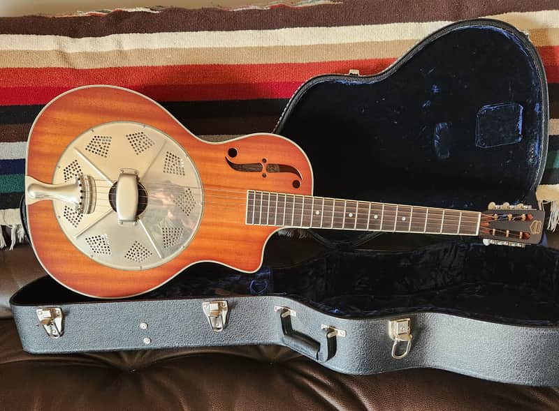 National Reso-Phonic El Trovador Cutaway - Mahogany image 1