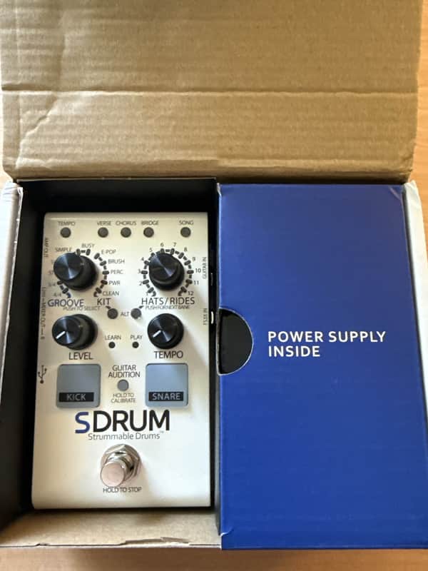 DigiTech SDRUM Strummable Drum Machine Pedal image 1