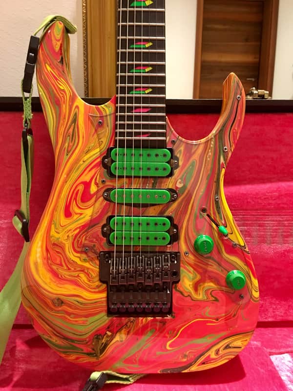 Ibanez Universe UV77 MC - Multicolour 1990 image 1