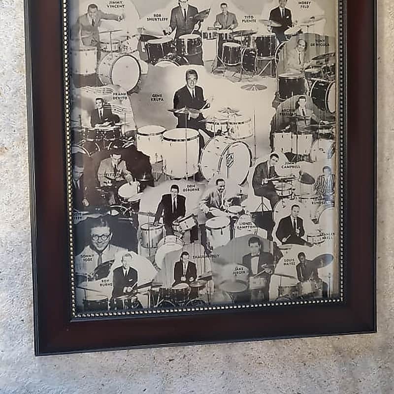 1958 Slingerland Collage B & W