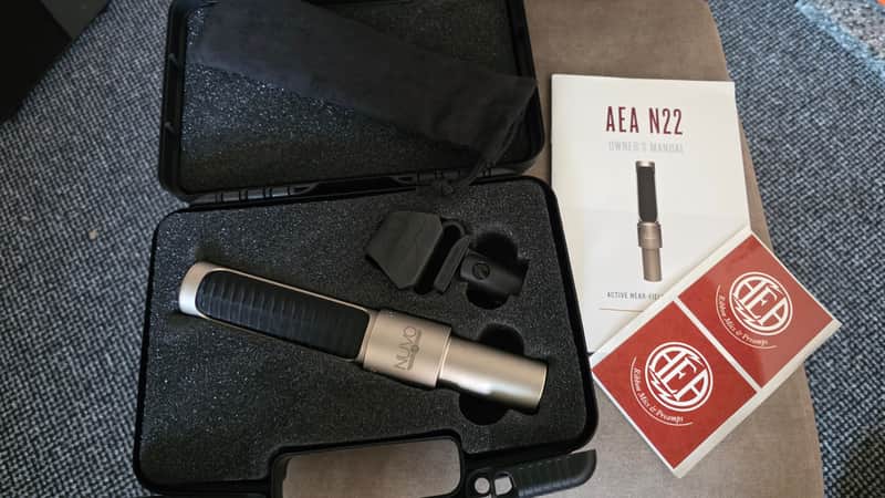 AEA N22 NUVO Ribbon Microphone – Active Ribbon Mic – Like New image 1