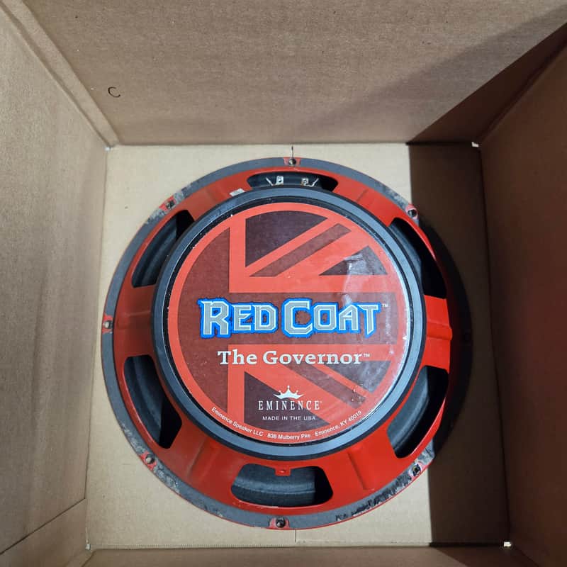 Eminence Red Coat The Governor Speaker 16 ohm (C) image 1