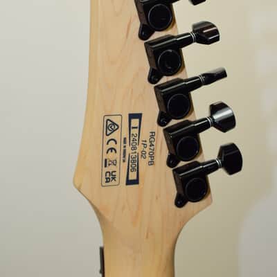 2024 Ibanez RG470PB Electric Guitar, Red Eclipse Burst image 8