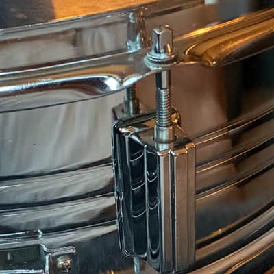 Rare Vintage 70s Shiro 14x5” Steel Snare Drum – 8 Lugs MIJ (Excellent Condition) image 7