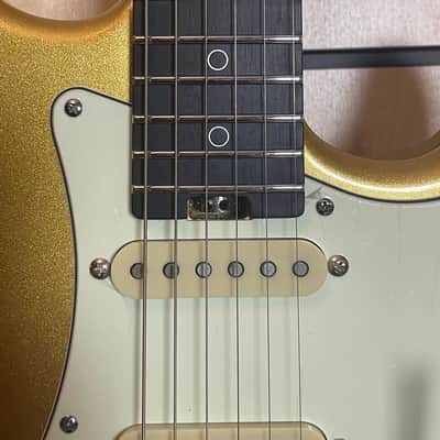 Schecter Nick Johnston 10th Anniversary Traditional HSS AS Atomic Saffron Electric Guitar Made in Indonesia image 4