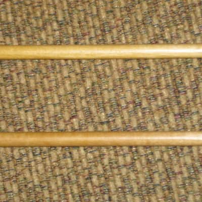 one pair new old stock A+ Mike Balter MB10AB (10AB) Hard Keyboard Mallets, 7/8" phenolic (plastic) round HEADS and natural birch HANDLES - mid to late 1990s (+ packaging) Unwound Series image 18