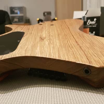 Oakland Axe Factory OXC 7 *SOLID Ebony Neck* Headless image 5