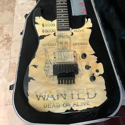 1988 Jackson Strat - Grover Jackson Wanted Poster, NAMM Guitar image 1