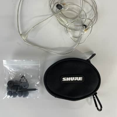 Shure SE215 Single Driver In-Ear Monitors, Clear image 1
