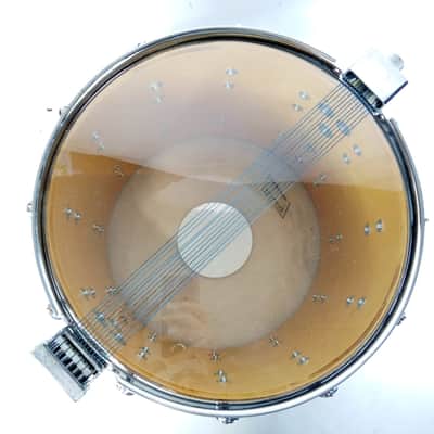 Pearl 12x15"Maple Shell USA Marching Snare Drum COW 12Lug High-Tension Pipe Band image 11