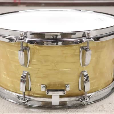 Ludwig USA Legacy Mahogany 6.5x14" Snare Drum Butterscotch Pearl image 6