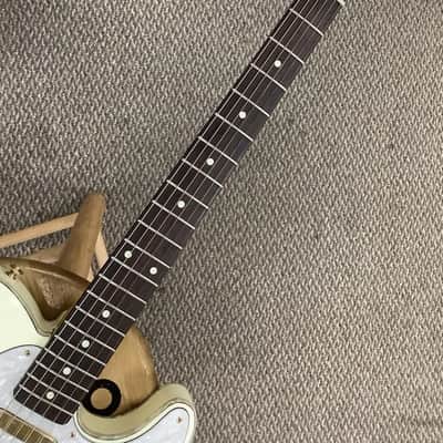1996 Fender (Japan) 50th Anniversary Telecaster White Pearloid/Gold w/ Gig Bag image 6
