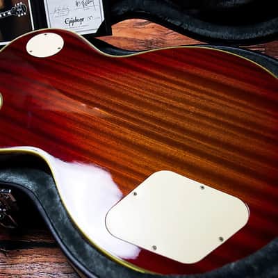Epiphone Ace Frehley Signature "Budokan" Les Paul Custom 2012 - Faded Cherry Sunburst ++NEW++ image 14
