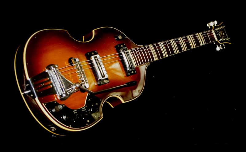 Hofner 459 VTZ 1967 Sunburst. Violin 6 string guitar. UBER RARE