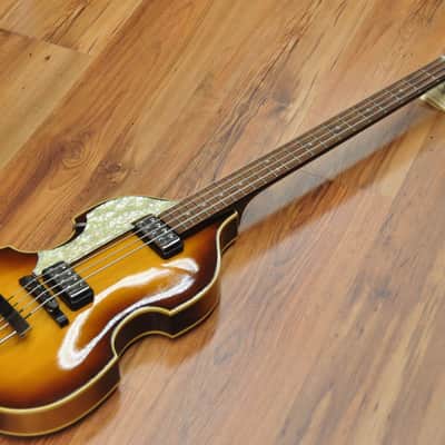 Höfner Violin Bass 500/1 Lefty Sunburst image 4