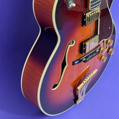 1998 Washburn J-15 TS Sunburst image 3