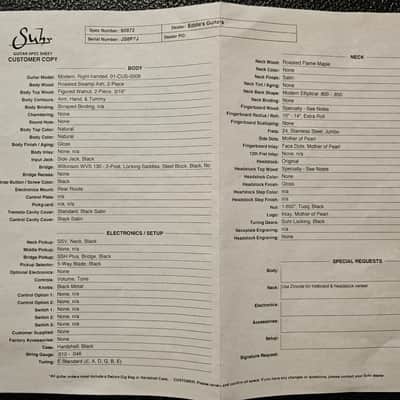 Suhr Modern Custom image 7