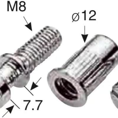 Tremolo Guitar Bridge Stop Bar, Tune-O-Matic Style Bridge Stopbar Tailpiece Compatible with LP SG Electric Guitars Replacement Part image 4