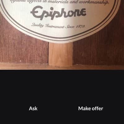 Epiphone PR-5E 1990 - 2024 - Natural image 5