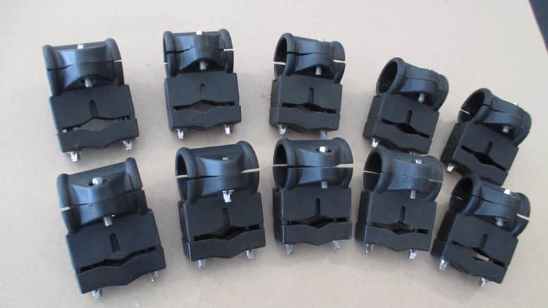 Alesis Drum Rack Mount Lot of (10) Clamps - All Very Clean with No Missing Bolts image 1