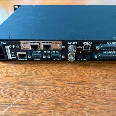 Grace Design m108 8-Channel Microphone Preamp with Dante 2016 - 2021 - Black image 4