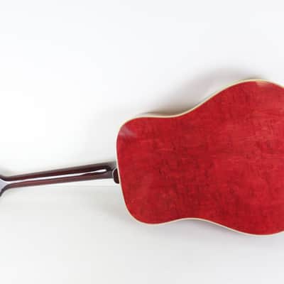 1968 Gibson Dove Vintage Acoustic Guitar Cherry Sunburst 100% Original w/ OHSC Minty 1960's Dreadnought with Manual image 5