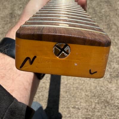 Fender Jimmy Page MIRROR Telecaster NECK + TUNERS Tele USA Rosewood Oval C image 6