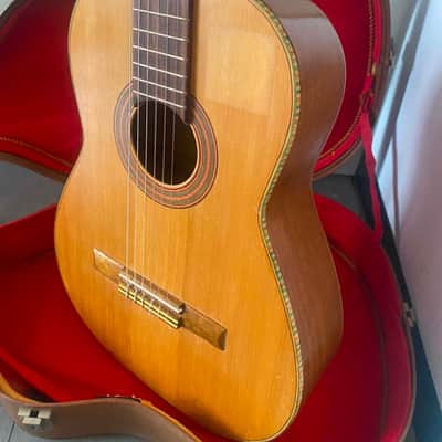 JUAN ESTRUCH Handcarft spanish classical in solid woods + hardcase 1960 image 4