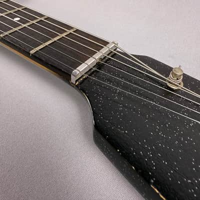 Silvertone 1448 With Case Amp 1962 - 1967 - Black image 14