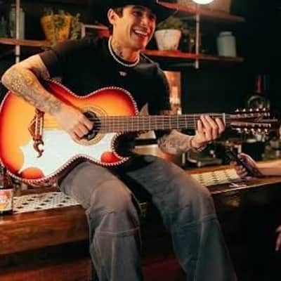 Jesus Garibay Bajoquinto Beto Acosta Replica - Cherry Burst image 10