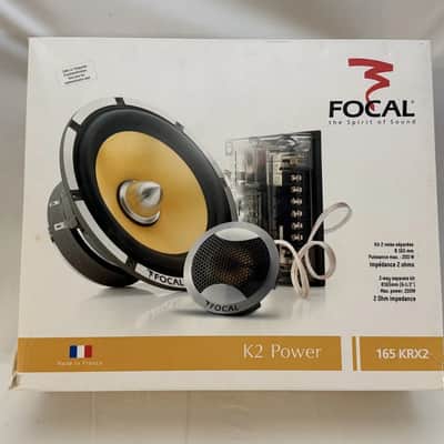 Focal Focal 165 KRX2 - Yellow K2 composite cone with black basket/frame image 1