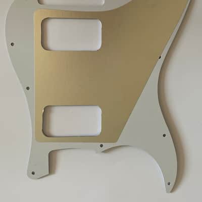 New 3 Ply White Fits Fender Double Fat HH Stratocaster Humbucker Guitar Pickguard image 8