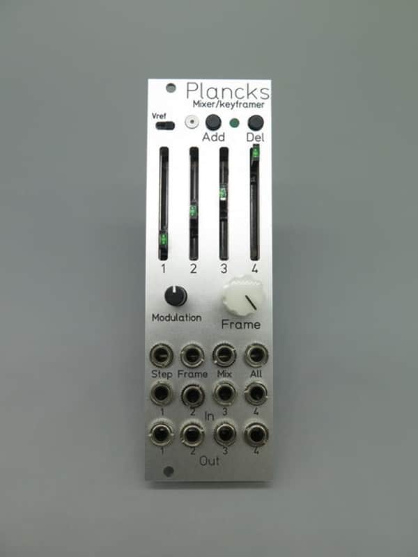 MICHIGAN SYNTH WORKS PLANCKS II FRAMES SILVER : BRAND NEW :  [DETROIT MODULAR] image 1