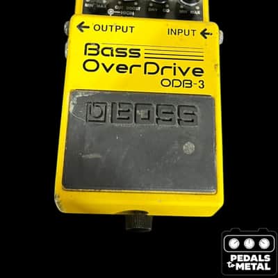 Boss ODB-3 Bass OverDrive (Silver Label) 1994 - Present - Yellow - X17753 image 2