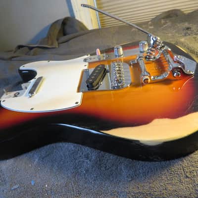 Tele tremlo sunburst loaded body Telecaster sunburst body - Sunburst image 2