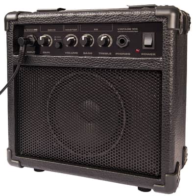 Vintage V10 Coaster Series Electric Guitar Pack ~ Left Hand Boulevard Black image 13
