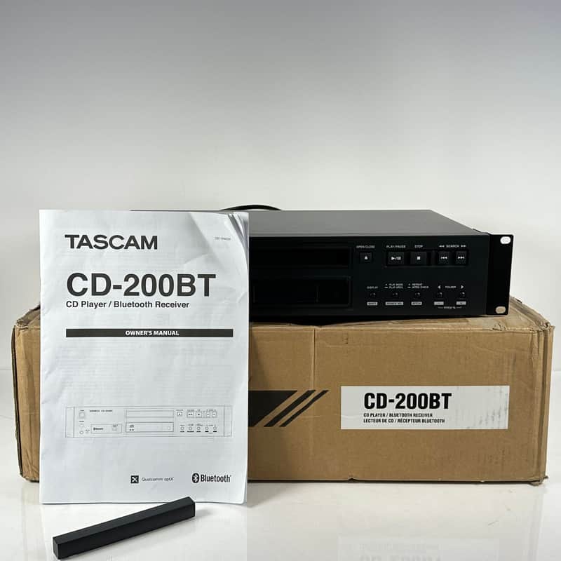 TASCAM CD-200BT Bluetooth CD Player & Media Receiver