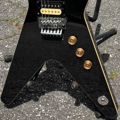 2021 Dean ML-79 W/Floyd Rose Black ML79 image 2