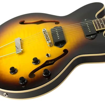 2023 Heritage Standard H-530 Sunburst w/Lollar P-90 Pickups #1230888 image 2