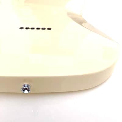 Squier Telecaster Body - Olympic White - extra pickguard image 13