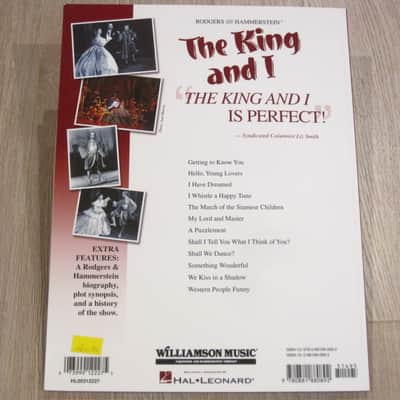 The King and I Rodgers and Hammerstein Vocal Selections Sheet Music Song Book image 2