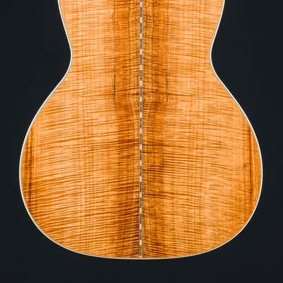 Bourgeois LDBO-12/S Custom All Flamed Koa 12-Fret with Slotted Headstock NEW image 5