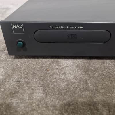 NAD C 520 - CD Player - Silver/Grey - Spares or Repair w/ Manual And Remote image 5
